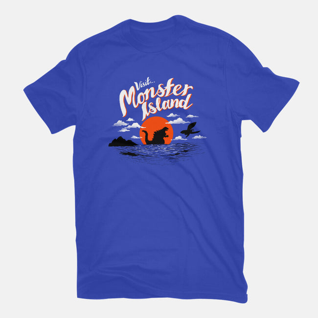 Monster Island-womens basic tee-AustinJames