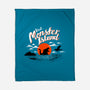 Monster Island-none fleece blanket-AustinJames