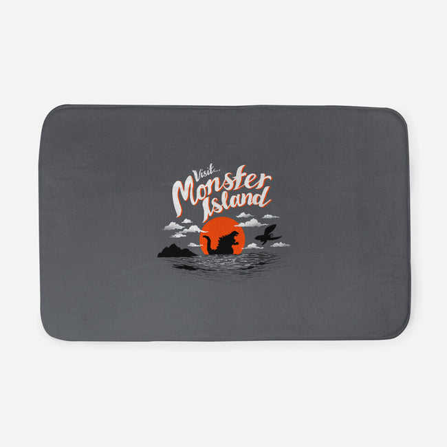 Monster Island-none memory foam bath mat-AustinJames