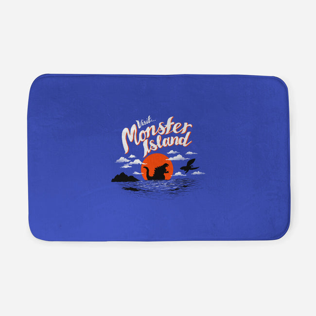 Monster Island-none memory foam bath mat-AustinJames