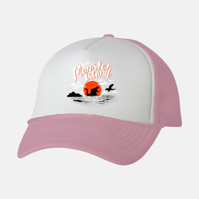 Monster Island-unisex trucker hat-AustinJames