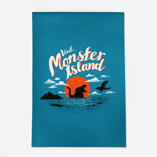 Monster Island-none outdoor rug-AustinJames