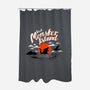 Monster Island-none polyester shower curtain-AustinJames