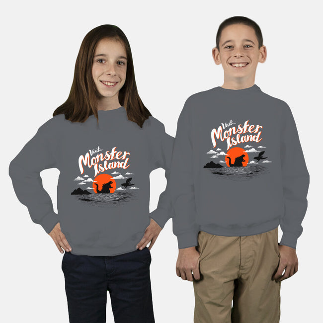 Monster Island-youth crew neck sweatshirt-AustinJames