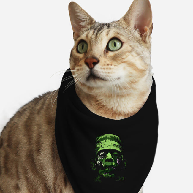 Monster Terror-cat bandana pet collar-dandingeroz