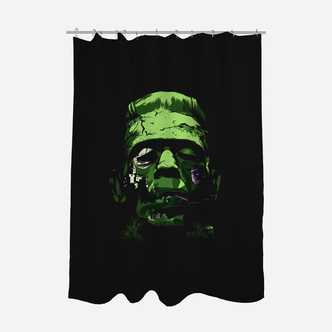 Monster Terror-none polyester shower curtain-dandingeroz