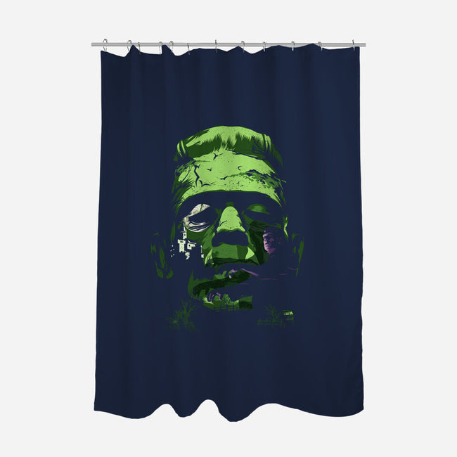 Monster Terror-none polyester shower curtain-dandingeroz