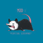 Mood Possum-none drawstring bag-ChocolateRaisinFury
