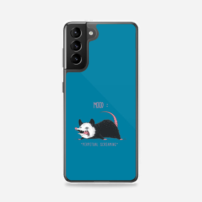 Mood Possum-samsung snap phone case-ChocolateRaisinFury