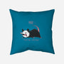 Mood Possum-none removable cover w insert throw pillow-ChocolateRaisinFury