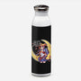Moon Light Samurai-none water bottle drinkware-Coinbox Tees