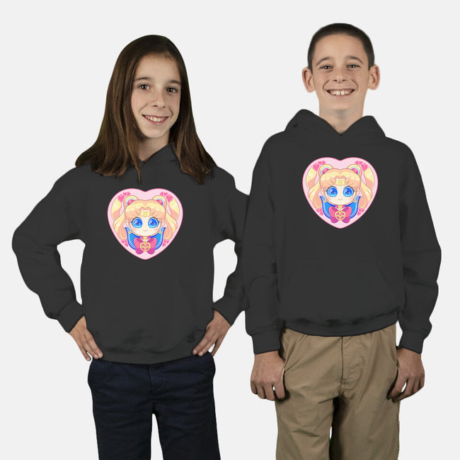 Moon Love-youth pullover sweatshirt-strawberryquiche
