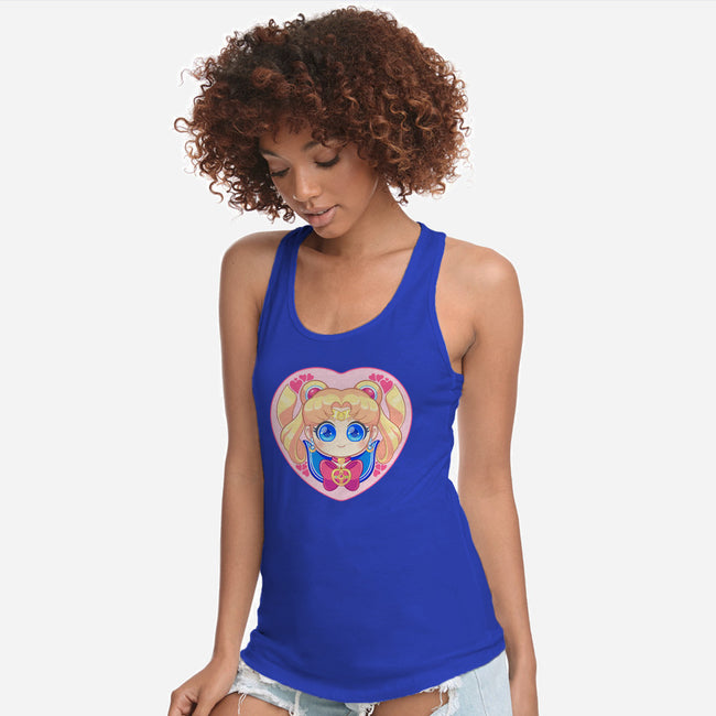 Moon Love-womens racerback tank-strawberryquiche