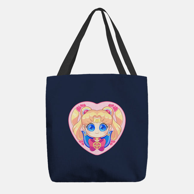 Moon Love-none basic tote-strawberryquiche