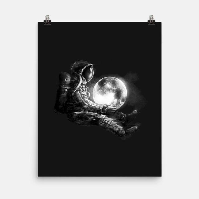 Moon Play-none matte poster-nicebleed
