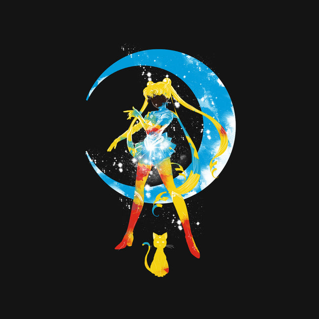 Moon Splash-womens v-neck tee-kharmazero