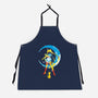 Moon Splash-unisex kitchen apron-kharmazero