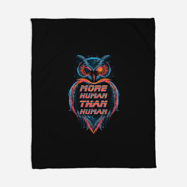 More Human Than Human-none fleece blanket-beware1984