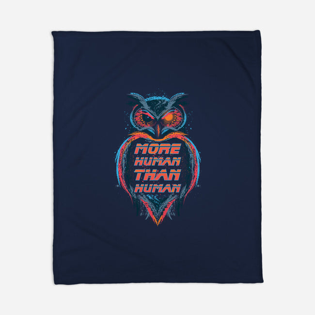 More Human Than Human-none fleece blanket-beware1984