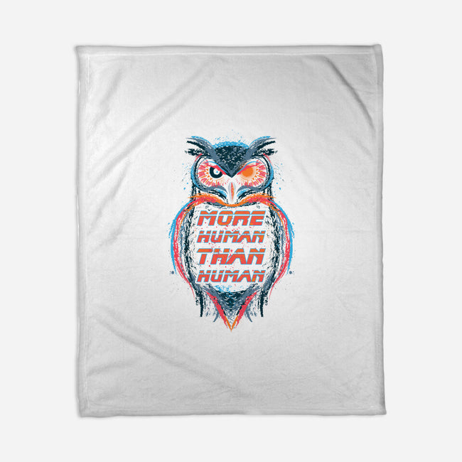 More Human Than Human-none fleece blanket-beware1984