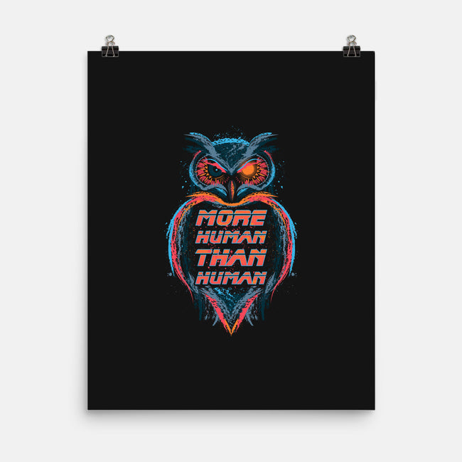 More Human Than Human-none matte poster-beware1984