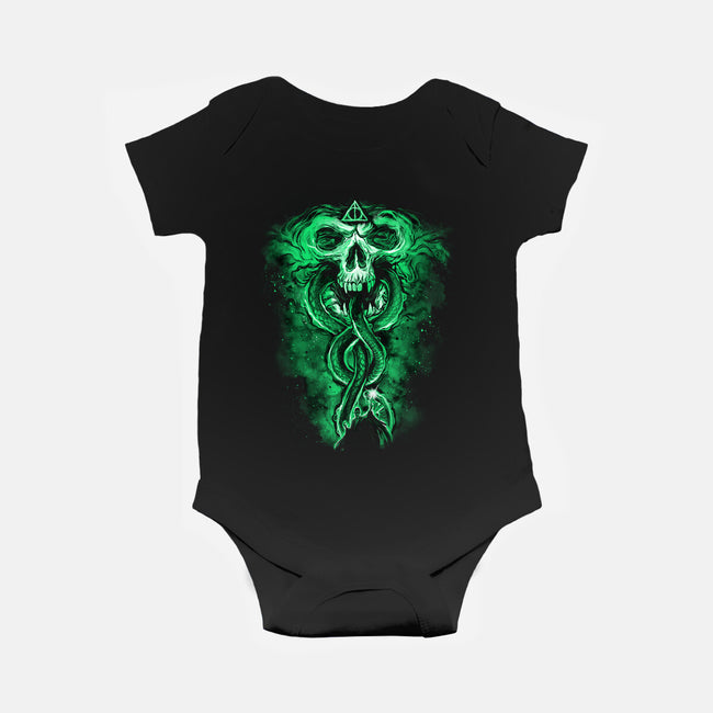 Morsmordre-baby basic onesie-zombieDollars