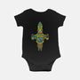 Mosaic on the Wind-baby basic onesie-kharmazero