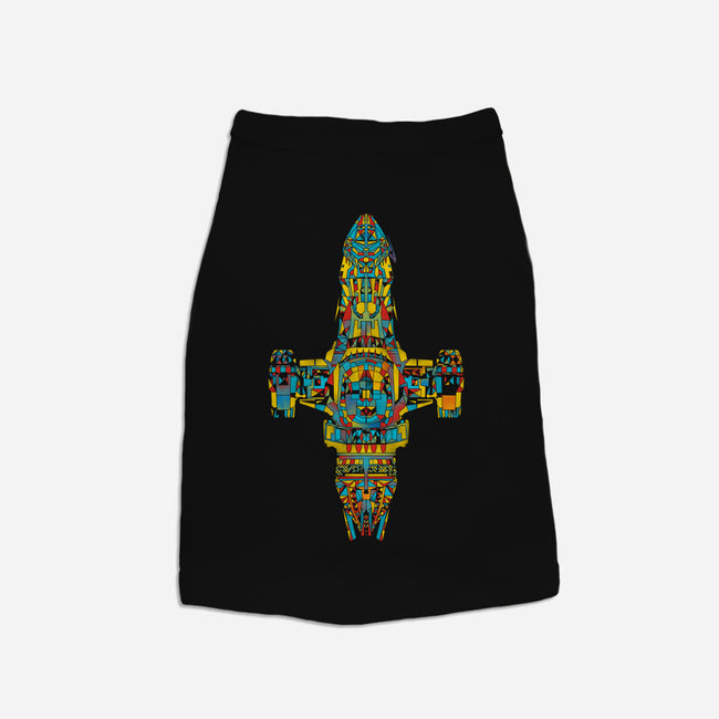 Mosaic on the Wind-dog basic pet tank-kharmazero
