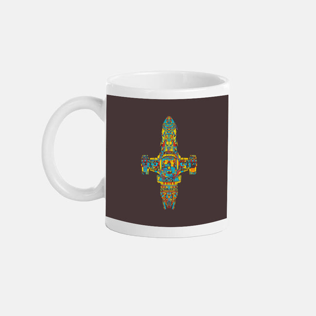 Mosaic on the Wind-none glossy mug-kharmazero