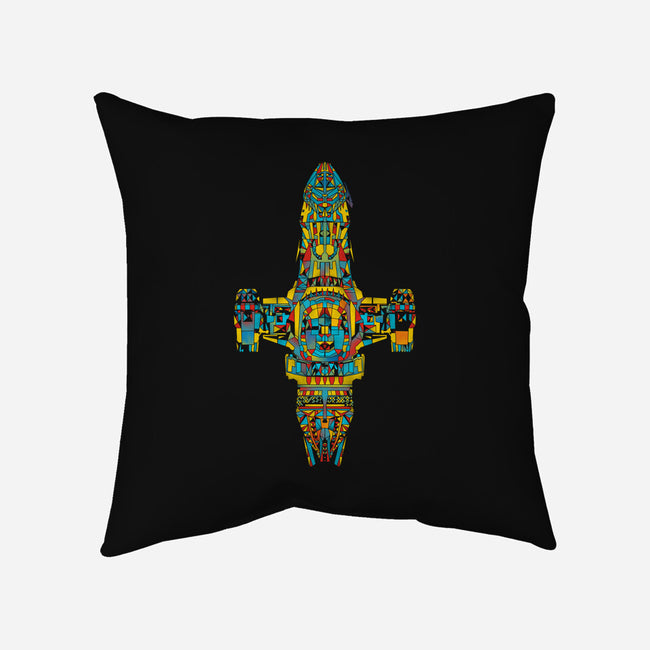 Mosaic on the Wind-none non-removable cover w insert throw pillow-kharmazero