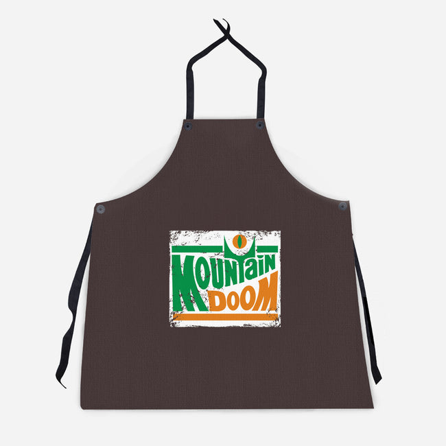 Mountain Doom-unisex kitchen apron-kentcribbs