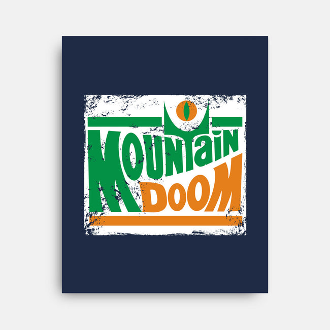 Mountain Doom-none stretched canvas-kentcribbs