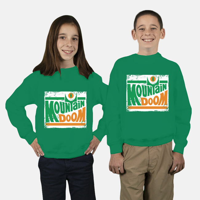 Mountain Doom-youth crew neck sweatshirt-kentcribbs