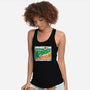 Mountain Doom-womens racerback tank-kentcribbs