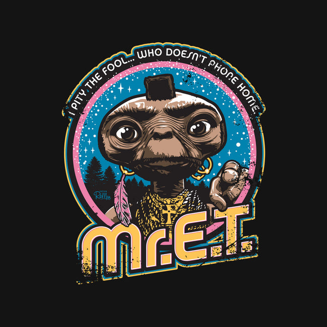 Mr. E.T.-womens v-neck tee-Captain Ribman