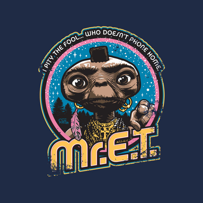 Mr. E.T.-womens v-neck tee-Captain Ribman