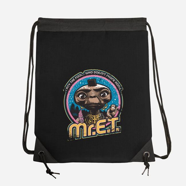 Mr. E.T.-none drawstring bag-Captain Ribman