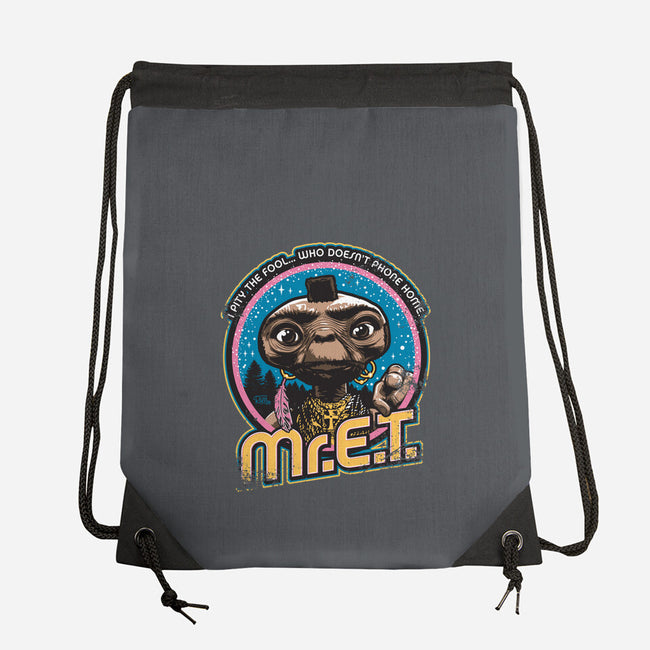 Mr. E.T.-none drawstring bag-Captain Ribman