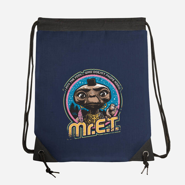 Mr. E.T.-none drawstring bag-Captain Ribman