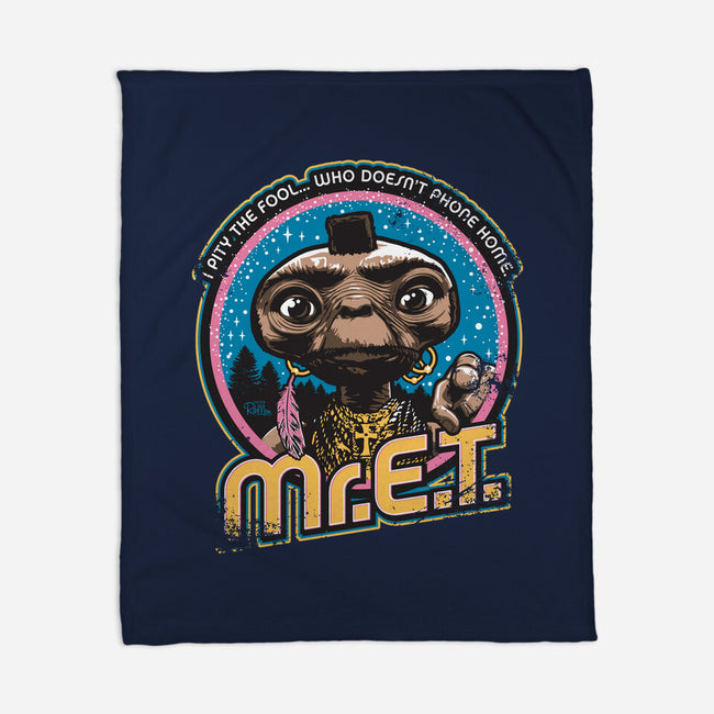 Mr. E.T.-none fleece blanket-Captain Ribman