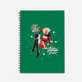 Mrs. Nuka Claus-none dot grid notebook-steevinlove