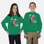 Mrs. Nuka Claus-youth crew neck sweatshirt-steevinlove