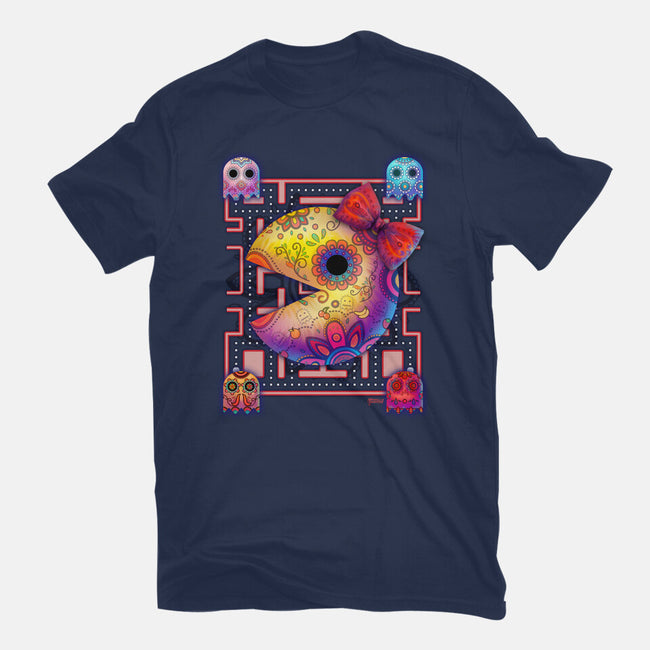 Ms Pac Muertos-unisex basic tee-MoniWolf