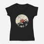 MTN LP-womens v-neck tee-ndtank