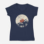 MTN LP-womens v-neck tee-ndtank
