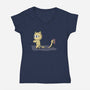Mummy Cat-womens v-neck tee-IdeasConPatatas