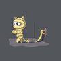 Mummy Cat-none removable cover w insert throw pillow-IdeasConPatatas