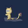 Mummy Cat-none removable cover w insert throw pillow-IdeasConPatatas