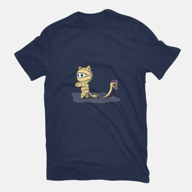 Mummy Cat-mens heavyweight tee-IdeasConPatatas