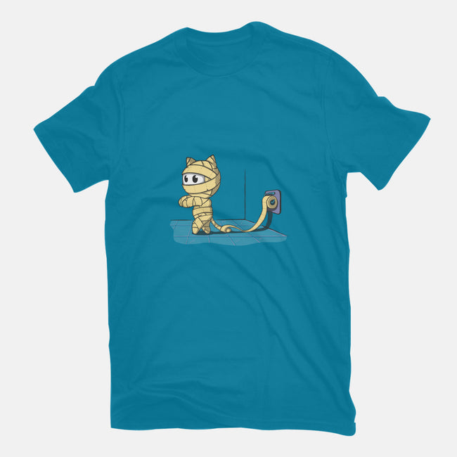 Mummy Cat-mens heavyweight tee-IdeasConPatatas
